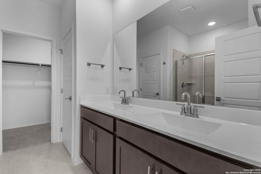 Furnished interior view inside a new home in Horizon Pointe, Converse (Image 110).