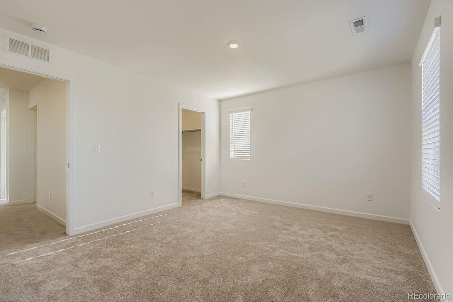 Spacious, unfurnished interior of a new home in Eastcreek Farm: The Camden Collection, Thornton (Image 7).