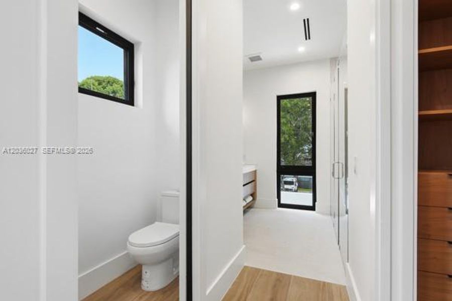 Furnished interior view inside a new home in , Coral Gables (Image 32).