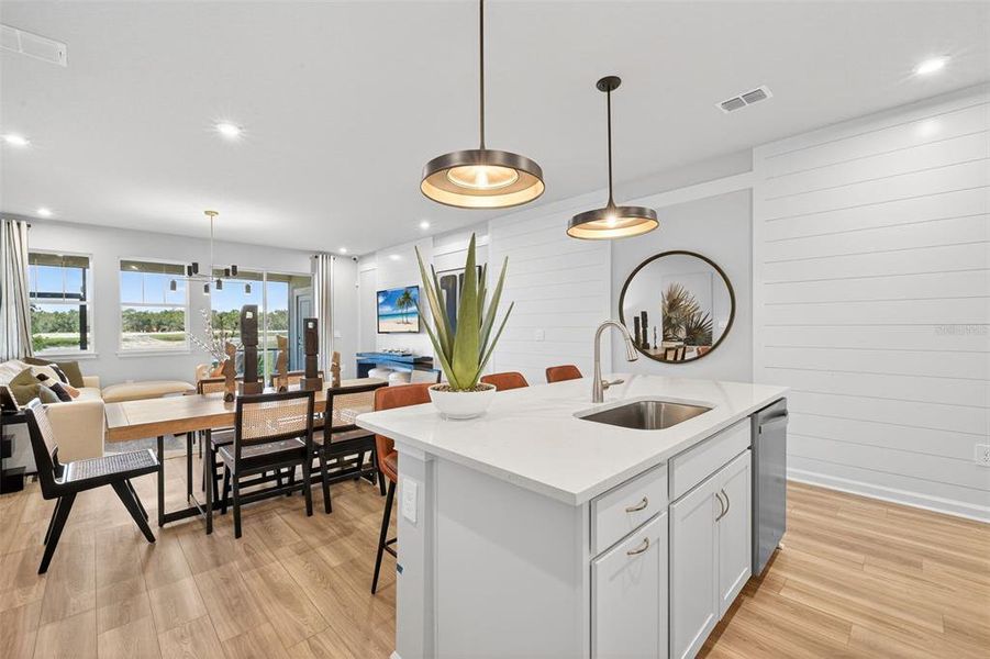 Furnished interior view inside a new home in Crosswind Ranch, Parrish (Image 12).