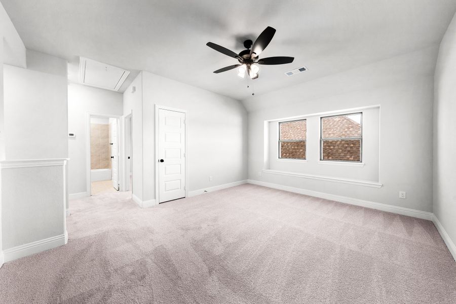 Spacious, unfurnished interior of a new home in Forest Ridge Estates, Greenville (Image 33). Spacious, unfurnished interior of a new home in Forest Ridge Estates, Greenville (Image 33).