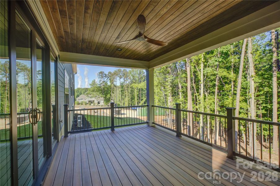 Exterior details and patio area of a home in , Charlotte (Image 26).