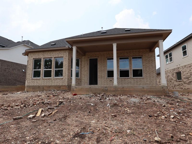 In-progress construction of a new home in Edgewood, Leander, TX (Image 10).