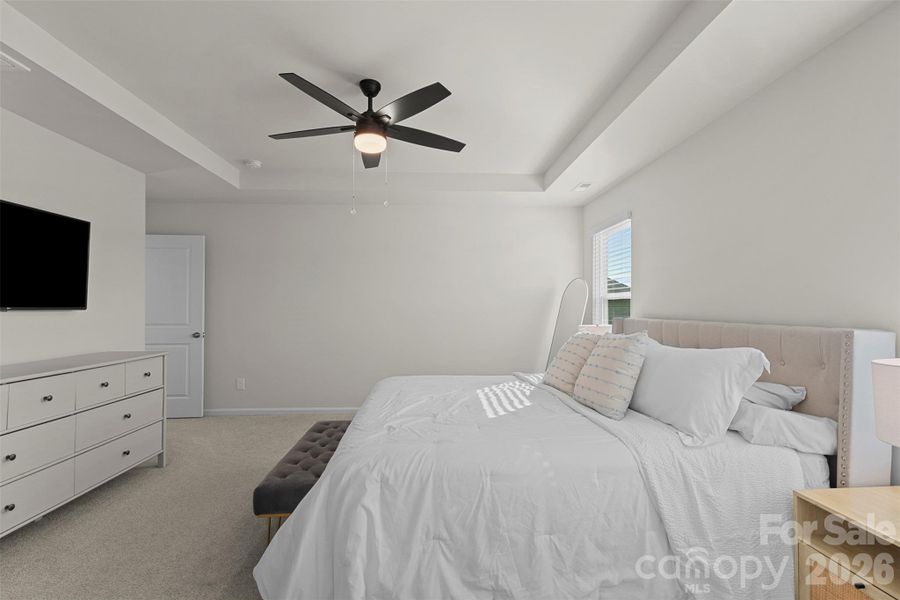 Furnished interior view inside a new home in Waxhaw Landing, Monroe (Image 26). Furnished interior view inside a new home in Waxhaw Landing, Monroe (Image 26).