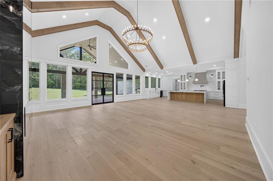 Spacious, unfurnished interior of a new home in , Monroe (Image 50).