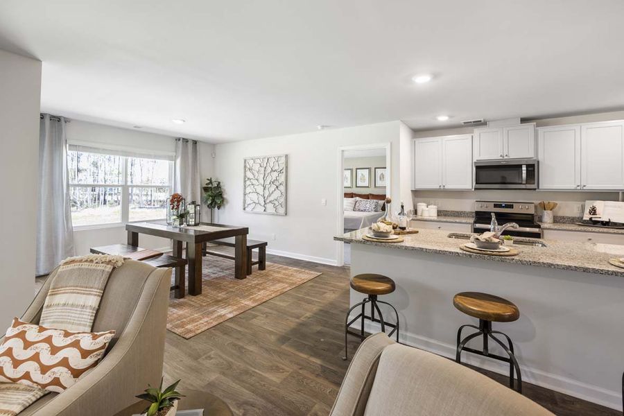 Representative furnished interior of a home built from the Aria by D.R. Horton in The Pines at New Hampstead, Savannah (Image 4).