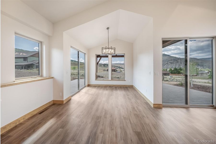 Spacious, unfurnished interior of a new home in , Hot Sulphur Springs (Image 10).
