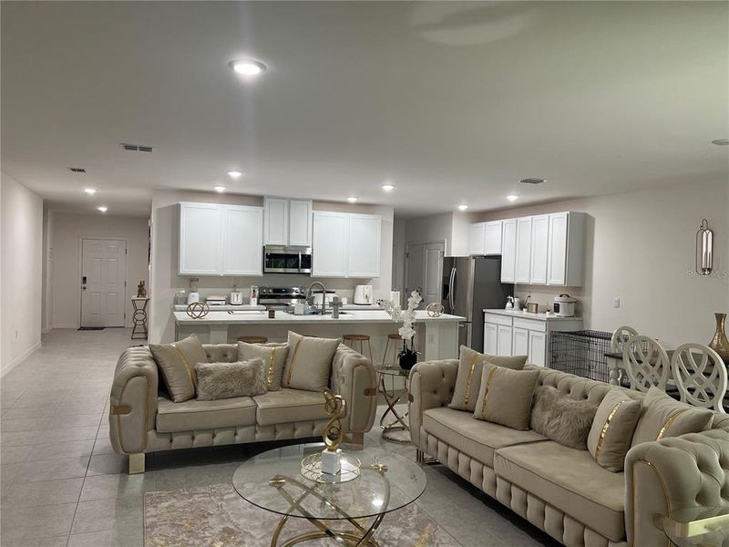 Furnished interior view inside a new home in , North Port (Image 8).