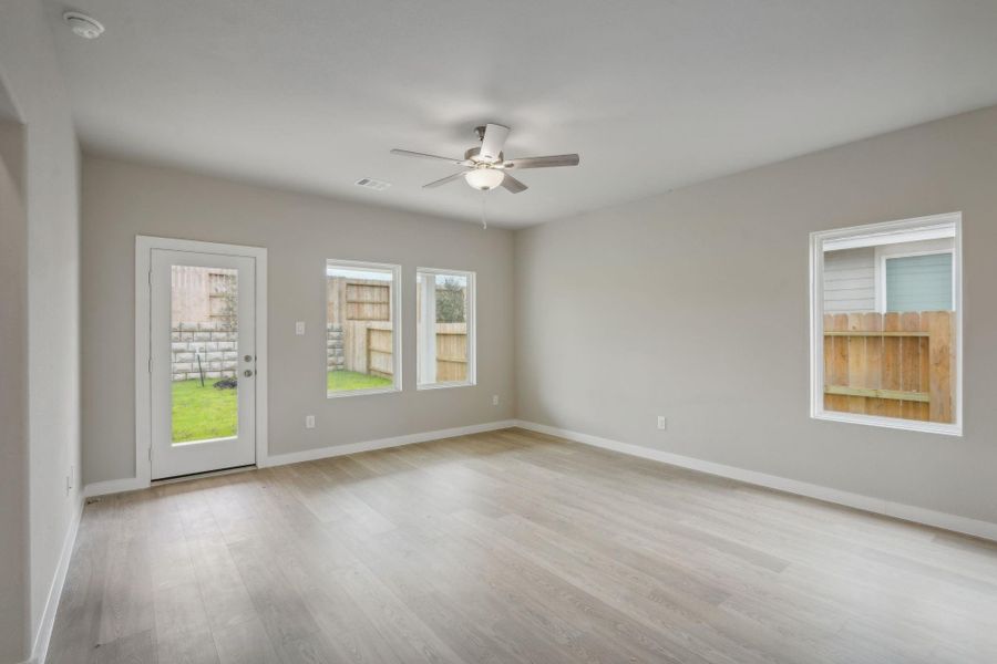 Photo is not of the actual home, but is an inspirational photo of builder’s model home and may depict options, furnishings, and/or decorator features that are not included