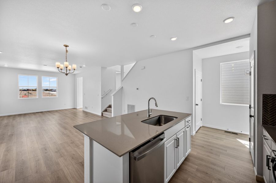 Furnished interior view inside a new home in Sky Ranch, Watkins (Image 4).