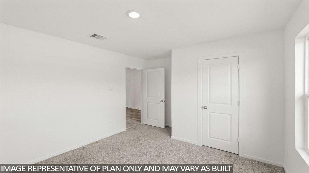 Spacious, unfurnished interior of a new home in New Waverly Station, New Waverly (Image 14).