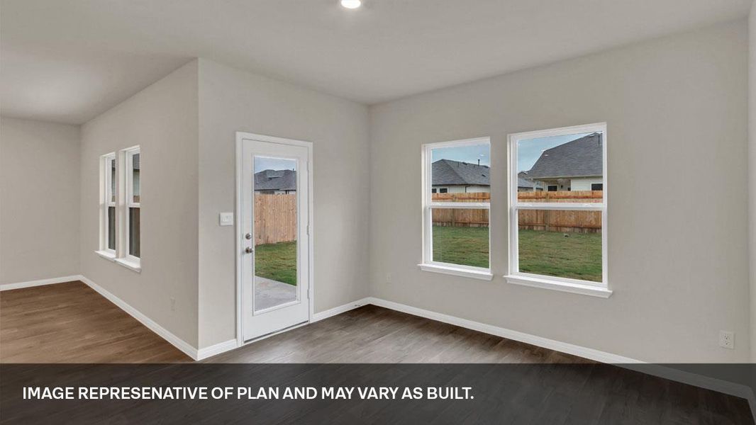 Spacious, unfurnished interior of a new home in Prairie Lakes, Buda (Image 19).