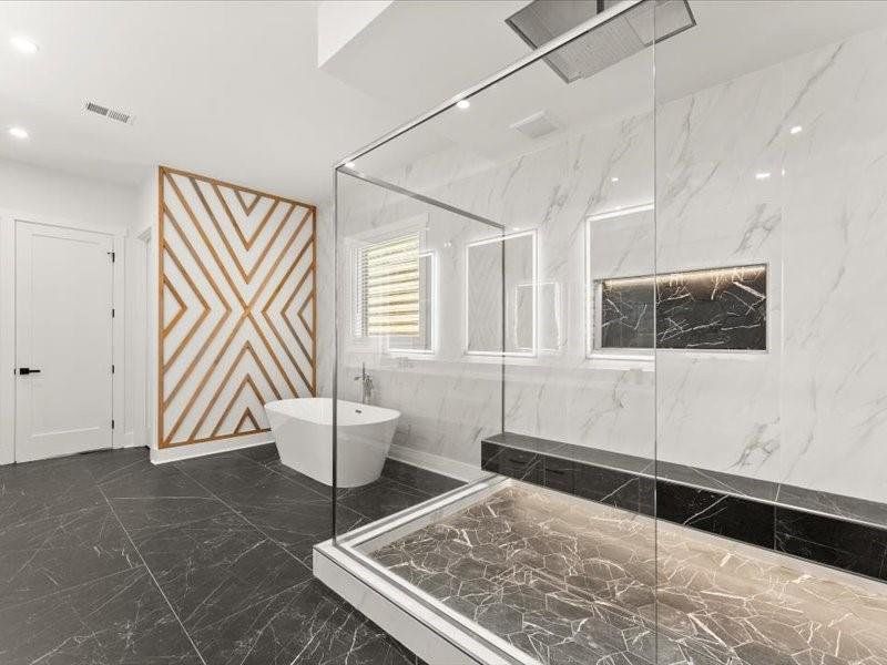 Furnished interior view inside a new home in , Dahlonega (Image 12).