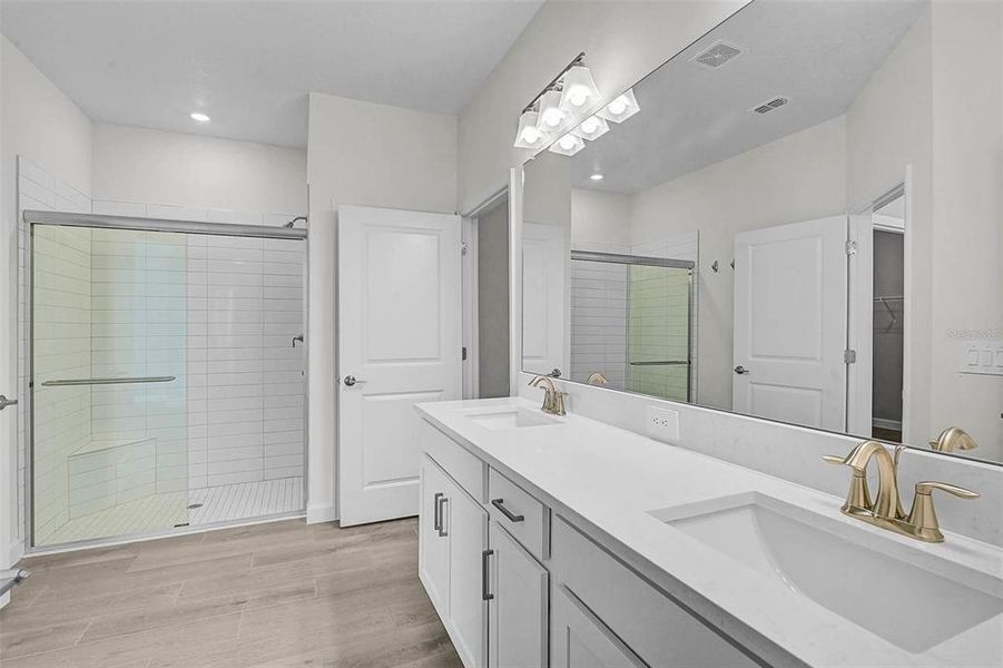 Furnished interior view inside a new home in Prosperity Lakes Active Adult: Active Adult Manors, Parrish (Image 9).