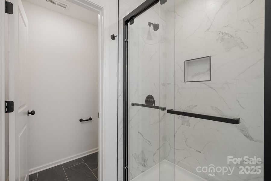 Framed Shower. Representative Photo