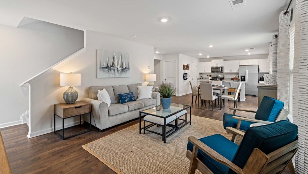 Furnished interior view inside a new home in Bentley Park, Greenwood (Image 20).