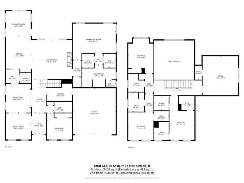 2D floor plan layout of this home in , Indian Trail, NC (Image 4).