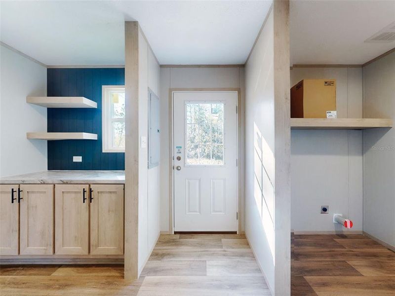 Furnished interior view inside a new home in , Williston (Image 8). Furnished interior view inside a new home in , Williston (Image 8).