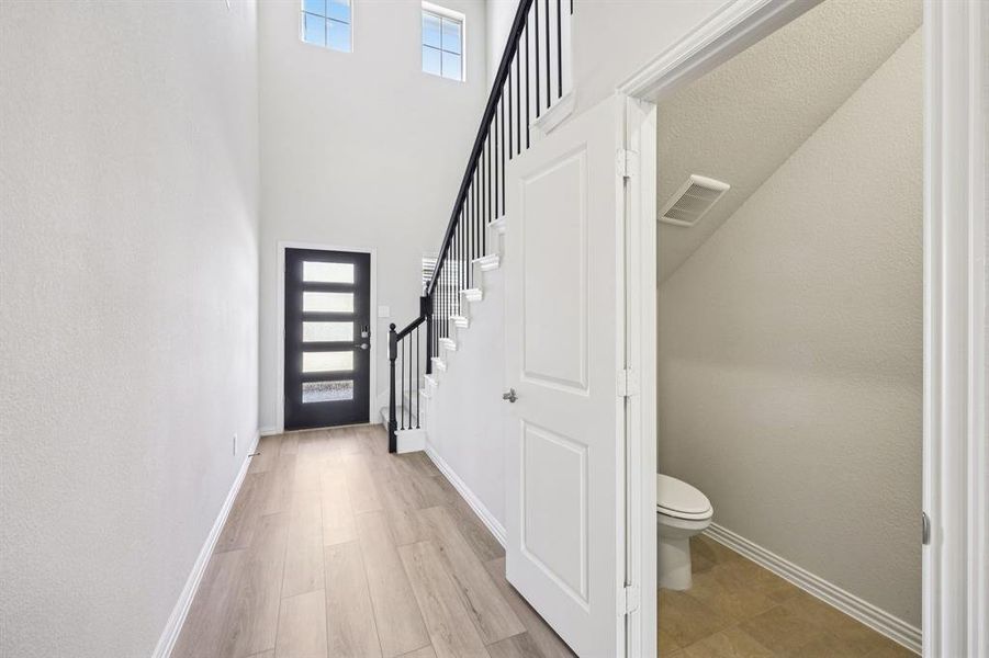 Photo is not of the actual home, but is an inspirational photo of builder’s model home and may depict options, furnishings, and/or decorator features that are not included.