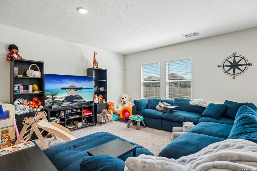 Furnished interior view inside a new home in Hennersby Hollow, San Antonio (Image 20).