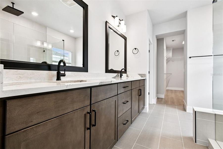 Furnished interior view inside a new home in , Sarasota (Image 32).