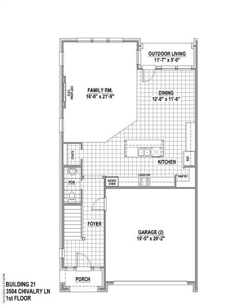 1st Level Floor plan