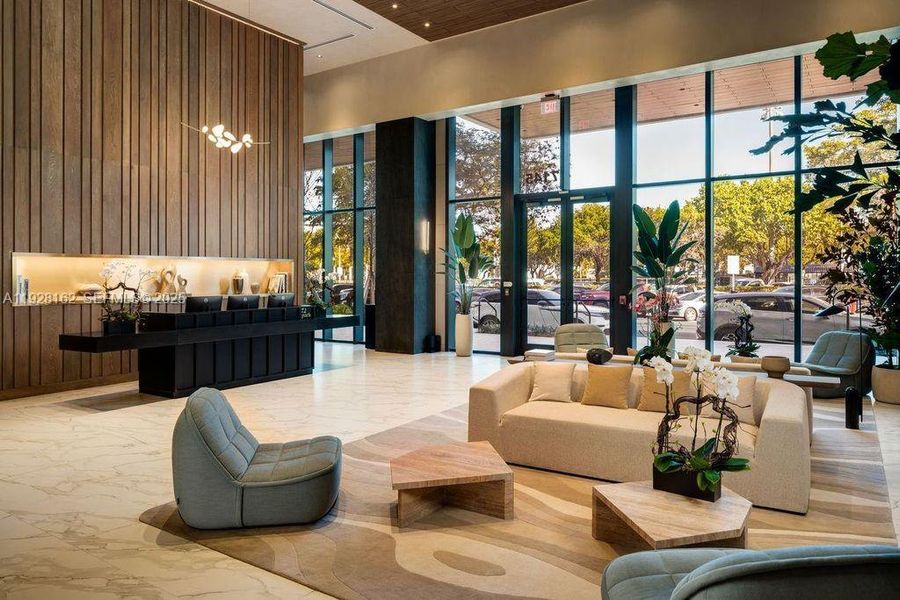 Community amenities in 72 Park, Miami (Image 6).