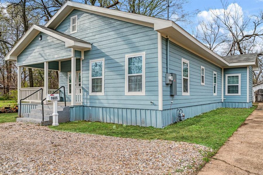 Exterior details and patio area of a home in , Paris (Image 14). Exterior details and patio area of a home in , Paris (Image 14).