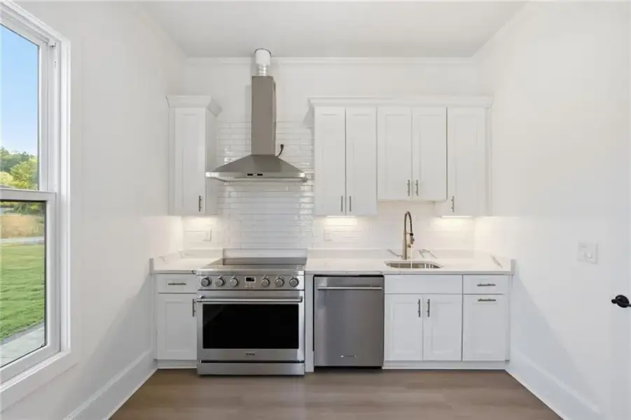 Furnished interior view inside a new home in , Cumming (Image 7).