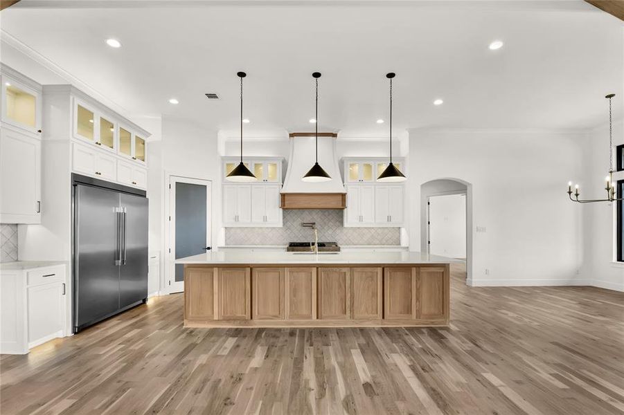 Furnished interior view inside a new home in , Aledo (Image 11).