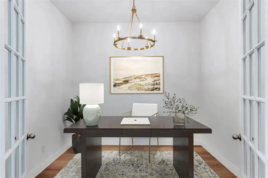 Furnished interior view inside a new home in , Aledo (Image 3). Furnished interior view inside a new home in , Aledo (Image 3).