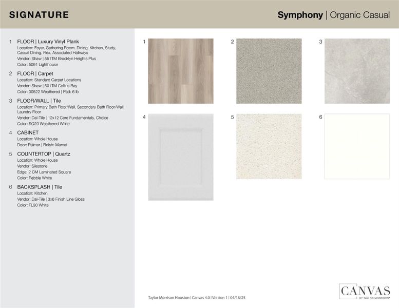 Design Selections - This home is currently under construction - selections are subject to change