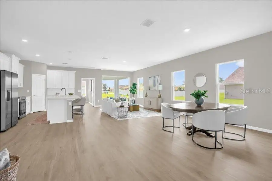 Furnished interior view inside a new home in , Ocala (Image 4).