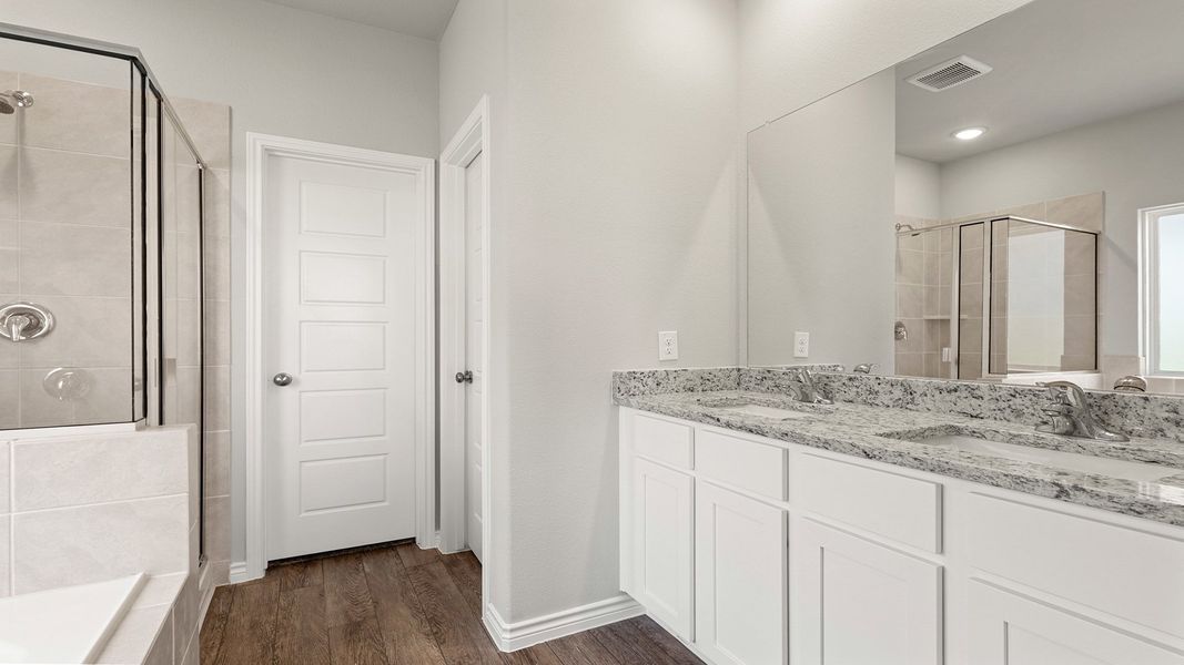 Primary bathroom Primary bathroom