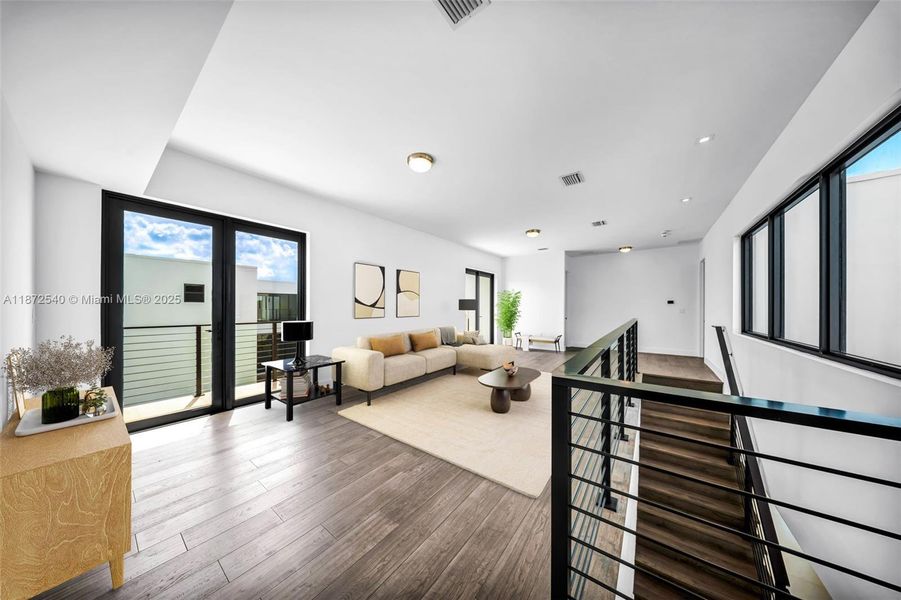 Furnished interior view inside a new home in , Weston (Image 39).