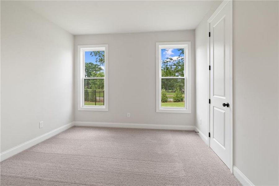 Spacious, unfurnished interior of a new home in Promenade at Sawnee Village, Cumming (Image 44).