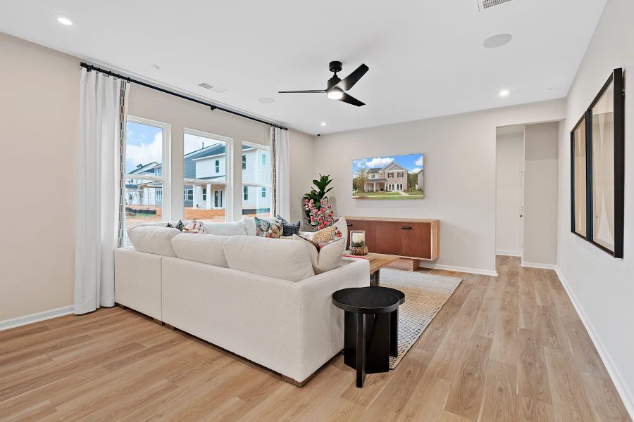 Representative furnished interior of a home built from the Henderson by Tri Pointe Homes in Alton Creek, Mint Hill (Image 19).