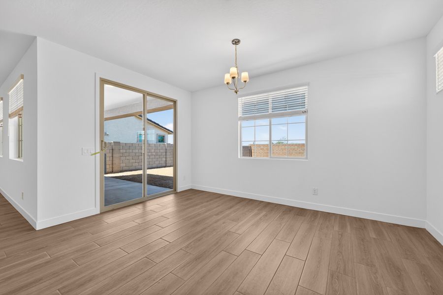 Spacious, unfurnished interior of a new home in La Mira, Mesa (Image 14). Spacious, unfurnished interior of a new home in La Mira, Mesa (Image 14).