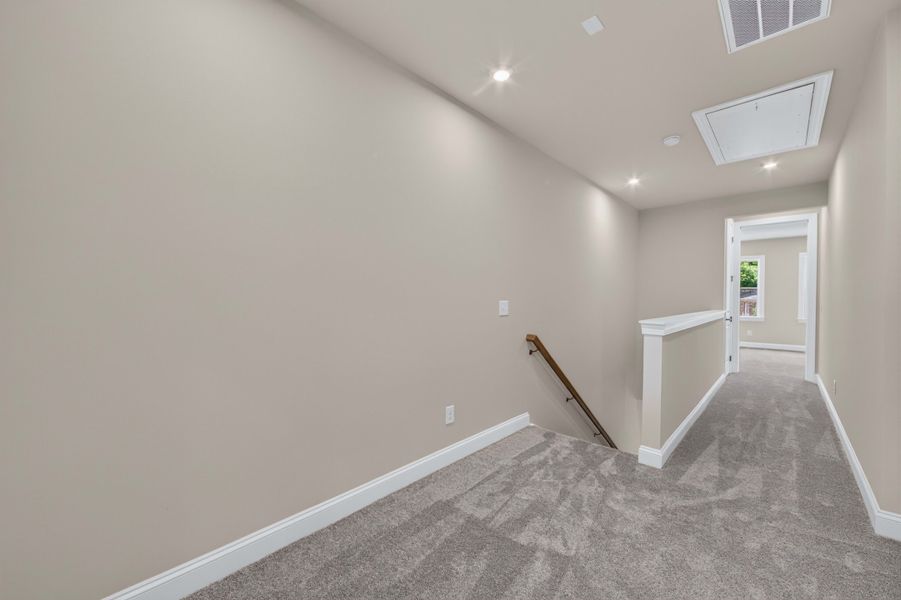Spacious, unfurnished interior of a new home in Old Town Village, Waxhaw (Image 33).