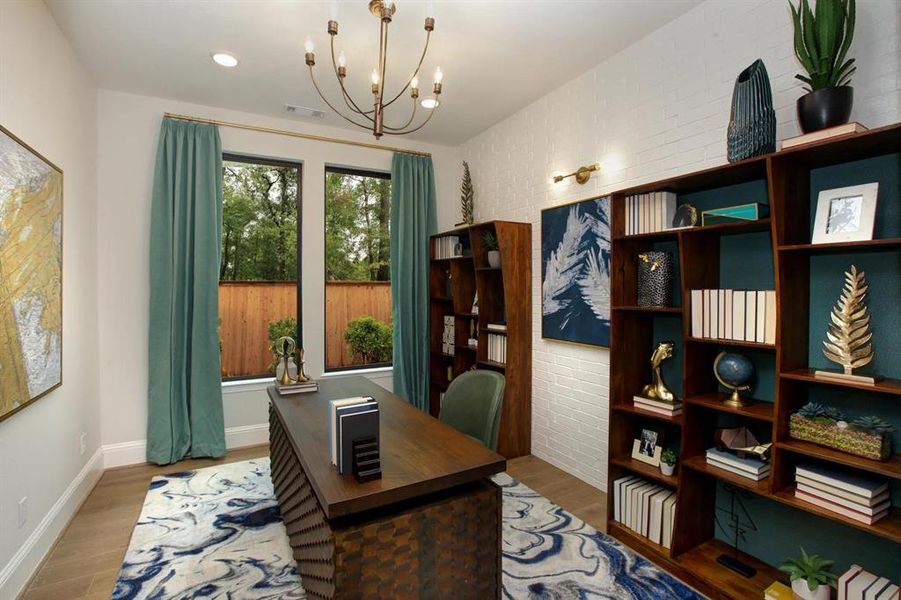 The Brookdale II Home office