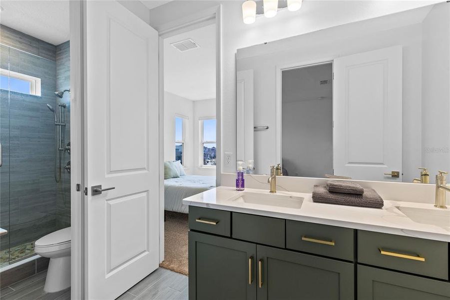 Furnished interior view inside a new home in Laureate Park, Orlando (Image 28).