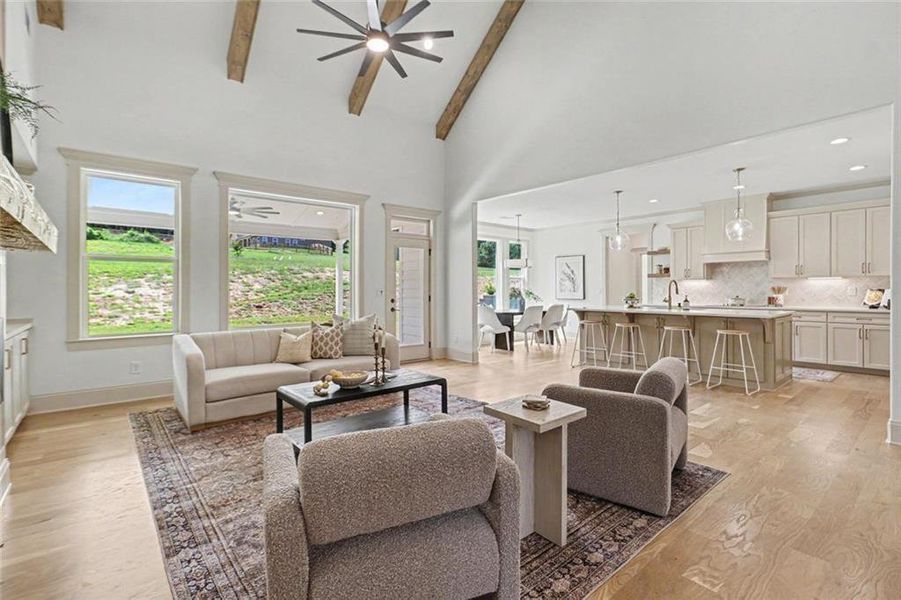 Furnished interior view inside a new home in , Carrollton (Image 5).
