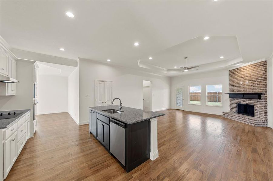 Furnished interior view inside a new home in , Josephine (Image 6).
