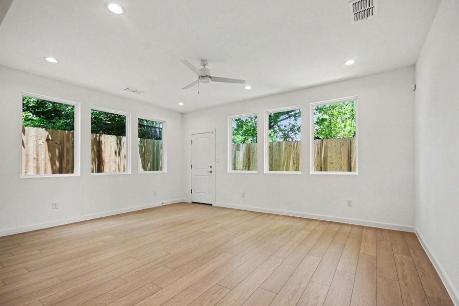 Spacious, unfurnished interior of a new home in , Houston (Image 17). Spacious, unfurnished interior of a new home in , Houston (Image 17).