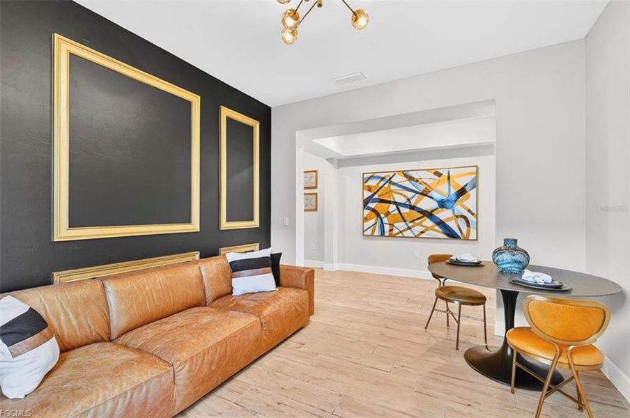 Furnished interior view inside a new home in , Punta Gorda (Image 26).