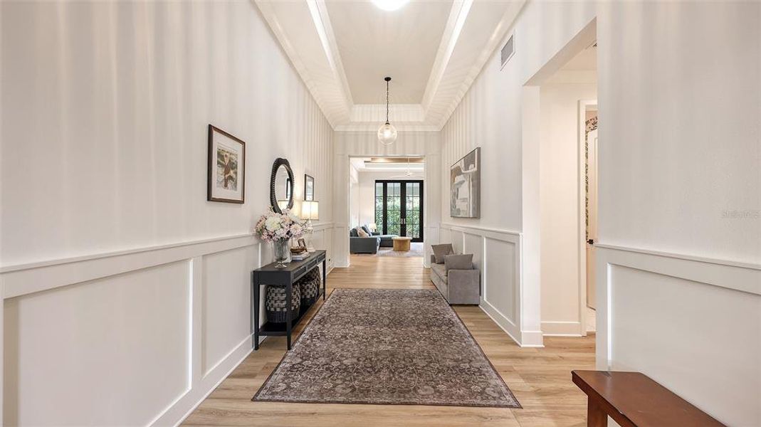 Furnished interior view inside a new home in , Sarasota (Image 46).