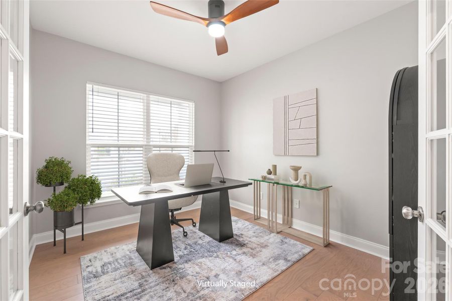 Furnished interior view inside a new home in Parkside Crossing, Charlotte (Image 39).