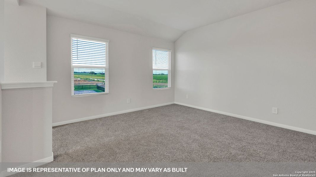 Spacious, unfurnished interior of a new home in Whisper South, San Marcos (Image 18).