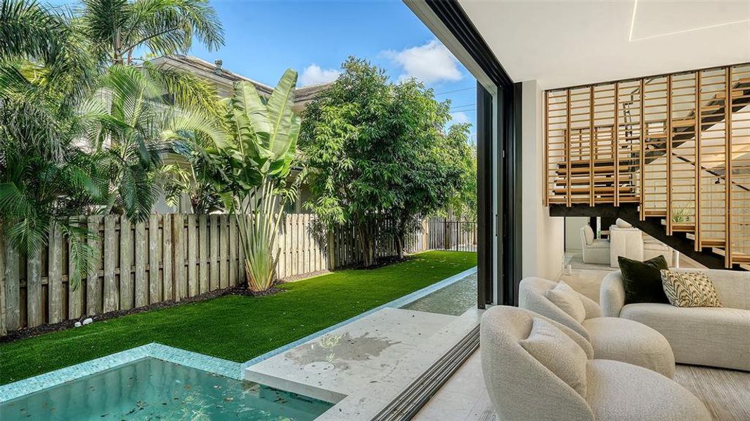Exterior details and patio area of a home in , Sarasota (Image 24). Exterior details and patio area of a home in , Sarasota (Image 24).