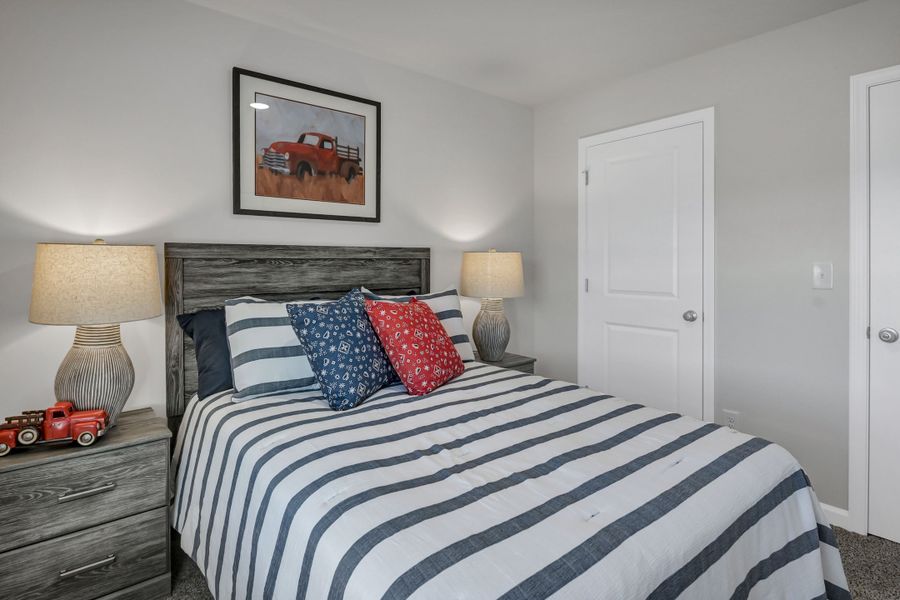 Representative furnished interior of a home built from the Jarrod by Veranda Homes in Trenton Place, Roebuck (Image 49).